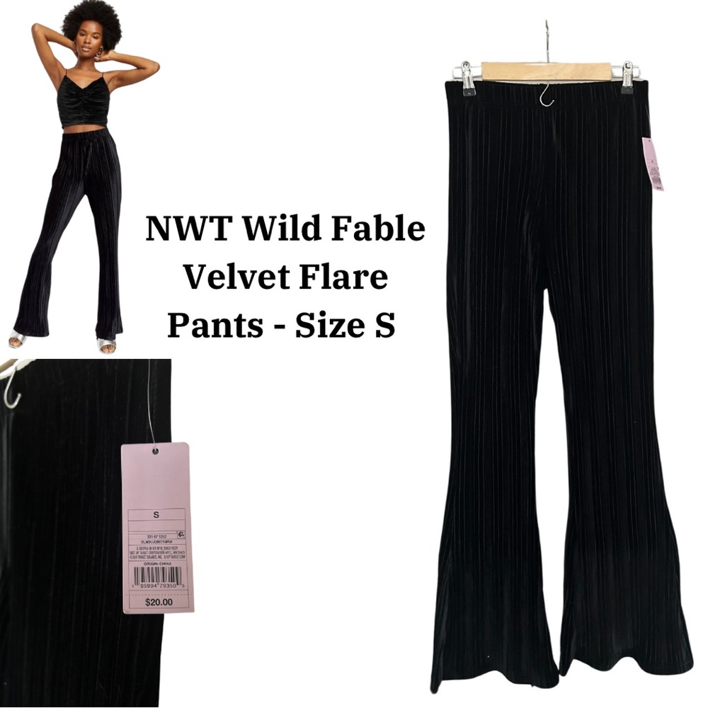NWT Wild Fable Velvet Pants